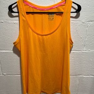 New Balance Womens X-Large Activewear Tank Top Yellow/Gold